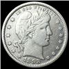 Image 1 : 1893 Silver Barber Quarter CLOSELY  UNCIRCULATED