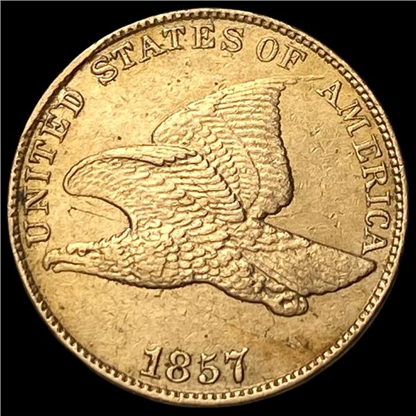 1857 Flying Eagle Cent UNCIRCULATED