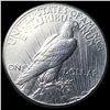 Image 2 : 1927 Peace Silver Dollar CLOSELY UNCIRCULATED