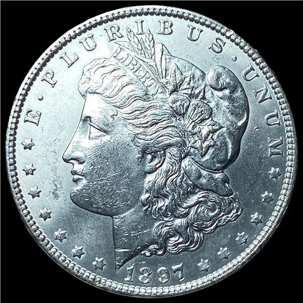 1897 Silver Morgan Dollar CHOICE BU