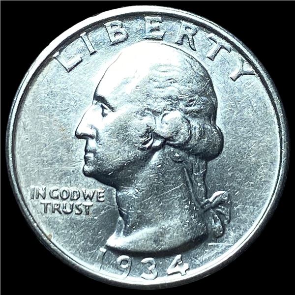 1934-D Silver Washington Quarter UNCIRCULATED