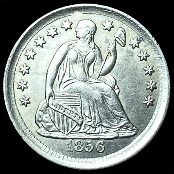 1856 Silver Seated Liberty Half Dime  UNCIRCULATED