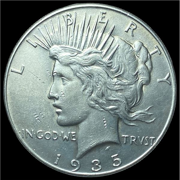 1935 Silver Peace Dollar UNCIRCULATED