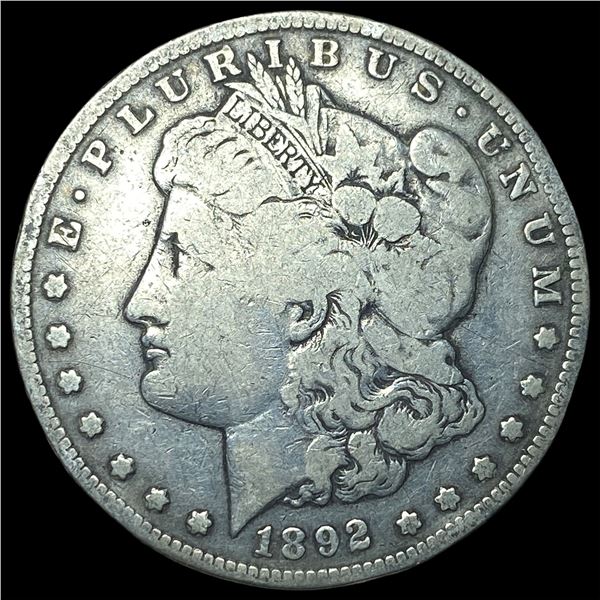 1892-S Silver Morgan Dollar NEARLY  UNCIRCULATED