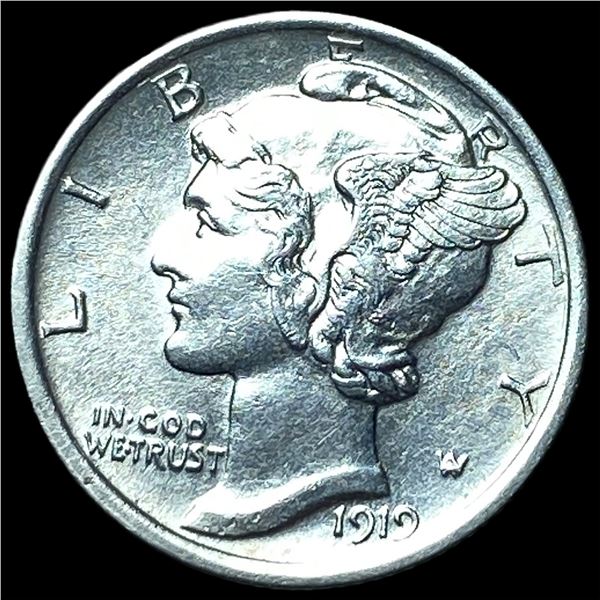 1919 Silver Mercury Dime UNCIRCULATED