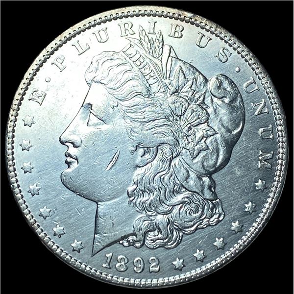 1892 Morgan Silver Dollar CHOICE AU