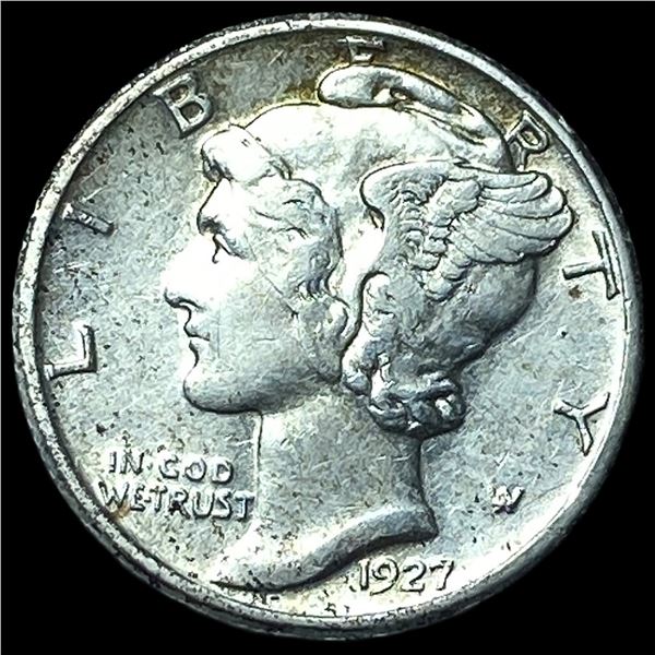 1927-S Silver Mercury Dime CLOSELY  UNCIRCULATED