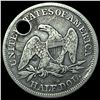 Image 2 : 1853 Arrows/Rays Seated Liberty Half Dollar  HIGH GRADE