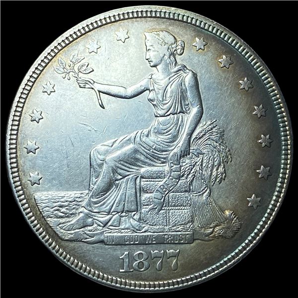 1877 Silver Trade Dollar UNCIRCULATED