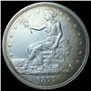 Image 1 : 1877 Silver Trade Dollar UNCIRCULATED