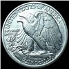 Image 2 : 1938-D Silver Walking Liberty Half Dollar  CHOICE AU