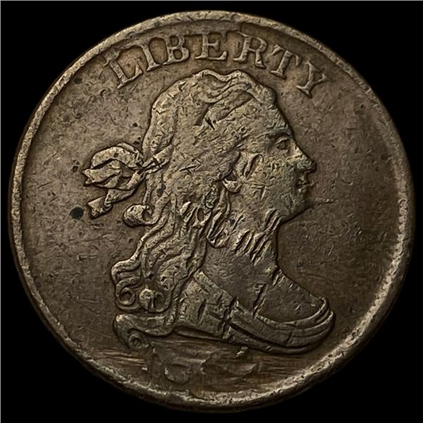1806 Draped Bust Half Cent NEARLY  UNCIRCULATED