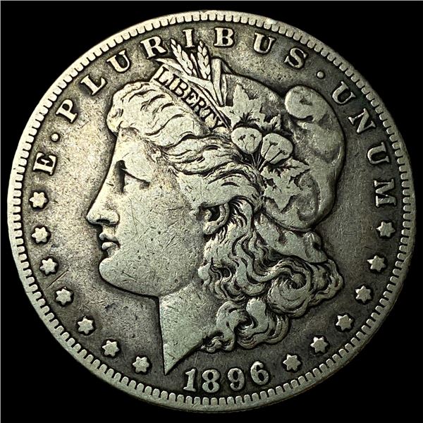1896-S Silver Morgan Dollar LIGHTLY  CIRCULATED