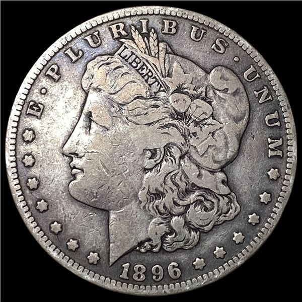 1896-S Silver Morgan Dollar NEARLY  UNCIRCULATED