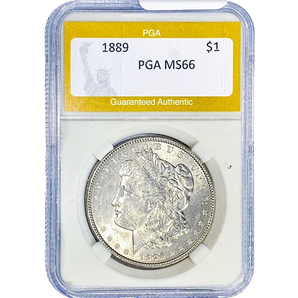 1889 Morgan Silver Dollar PGA MS66