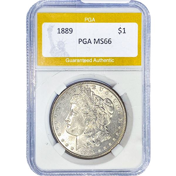 1889 Morgan Silver Dollar PGA MS66