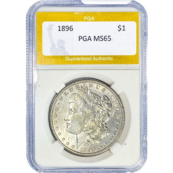1896 Morgan Silver Dollar PGA MS65