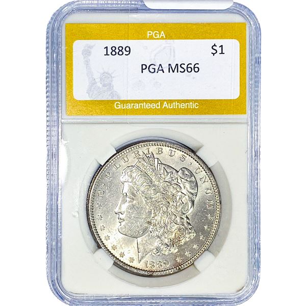 1889 Morgan Silver Dollar PGA MS66