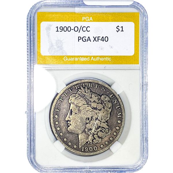1900-O/CC Morgan Silver Dollar PGA XF40