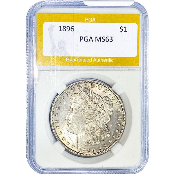 1896 Morgan Silver Dollar PGA MS63