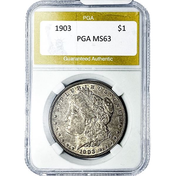 1903 Morgan Silver Dollar PGA MS63
