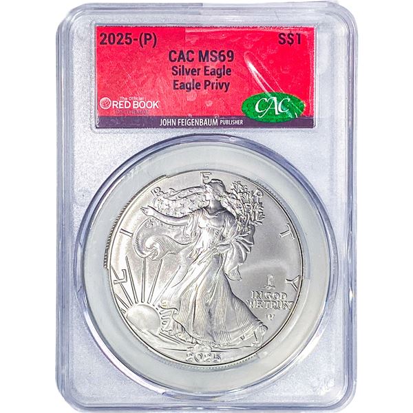2025-P $1 1oz SE Privy CAC MS69