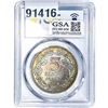 Image 2 : 1925-A Germany, Weimar Rep 5Mk PCGS MS64+