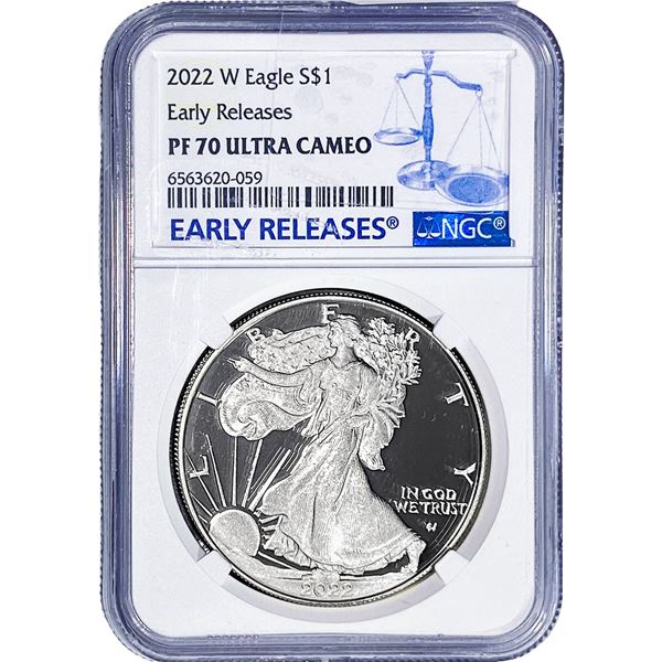 2022-W $1 1OZ SE Ult Cam  NGC PF70