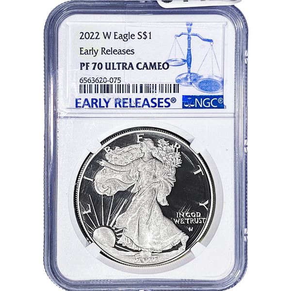 2022-W $1 1OZ SE Ult Cam  NGC PF70