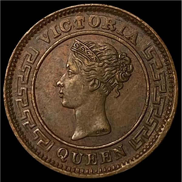 1901 Ceylon Bronze 1/4 Cent