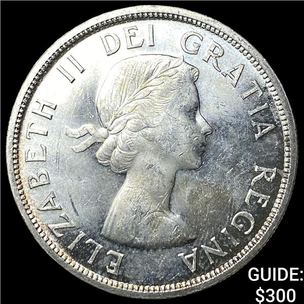 1955 Canada SIlver Dollar