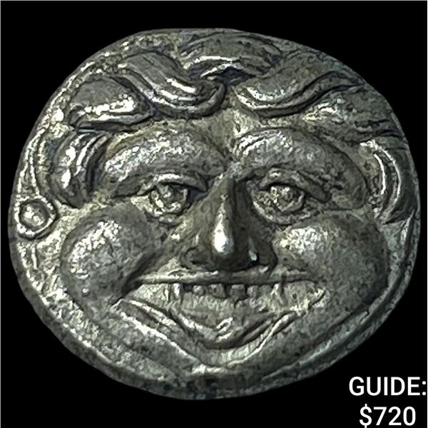 Mysia, Parion 4th Cent. BC Silver Hemidrachm