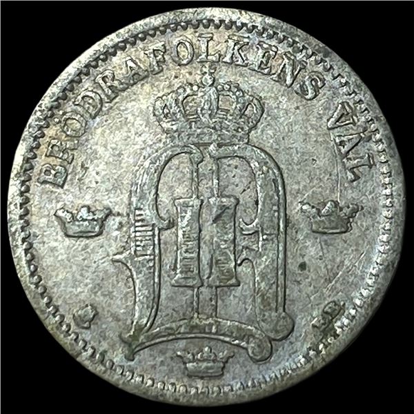 1899 Norway SIlver 25 Ore