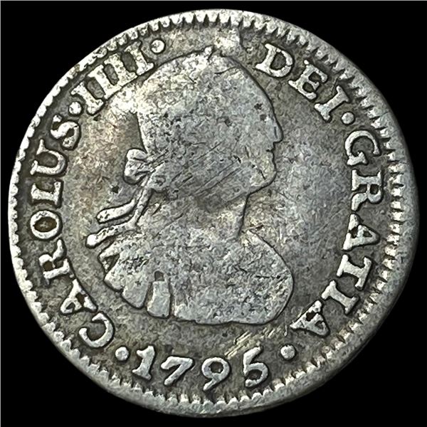 1795Mo Mexico Silver 1/2 Real