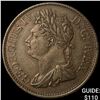 Image 1 : 1822 Ireland George IV Bronze Halfpenny