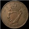 Image 2 : 1822 Ireland George IV Bronze Halfpenny
