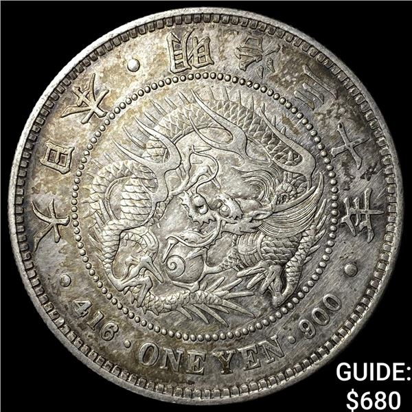 1897 Japan Silver 1 Yen