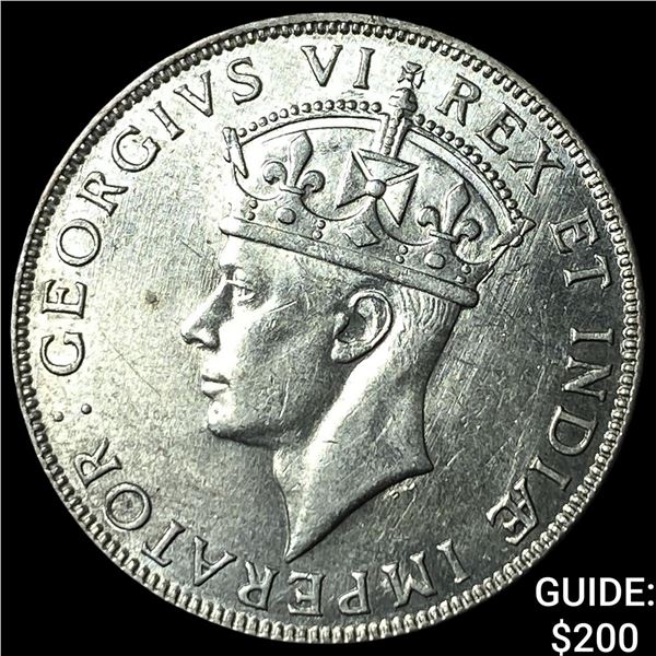 1941 British East Africa Silver 1 Shilling