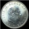 Image 2 : 1964 Denmark Silver 5 Kroner- Wedding Commem.