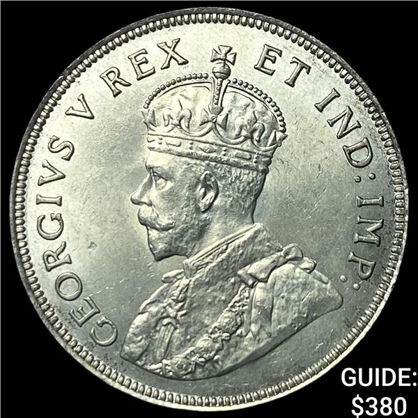 1925 British East Africa Silver 1 Shilling