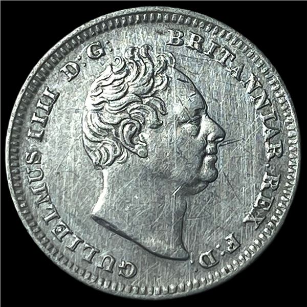 1837 Great Britain Silver 4 Pence