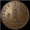 Image 2 : 1846 Haiti Copper 6 Centimes