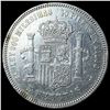 Image 2 : 1871 Spain Silver 5 Pesetas