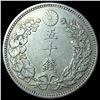 Image 2 : 1897 Japan Mutsuhitio Silver 50 Sen