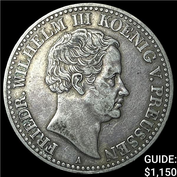 1831 Germany Prussia SIlver 1 Thaler