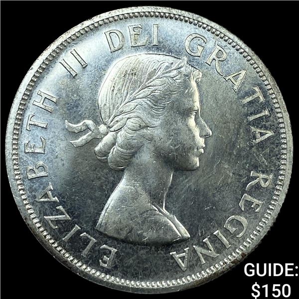 1958 Canada Silver Dollar