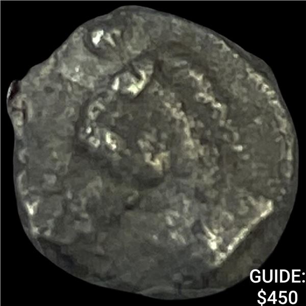 5th Cent BC Western Asia Minor Silver Hemiobol