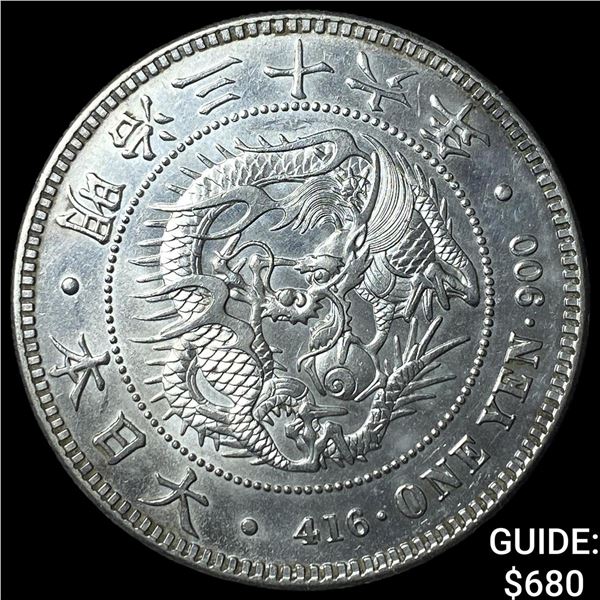 1903 Japan Silver 1 Yen