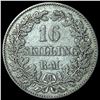 Image 2 : 1857 Denmark Silver 16 Skilling