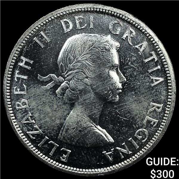 1955 Canada Silver Dollar